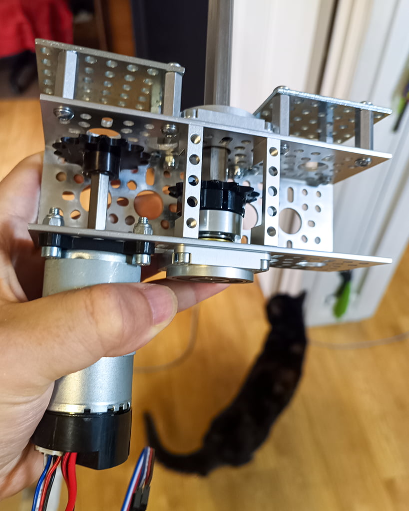 Part of the internal mechanism of a Version 3 Andotrope